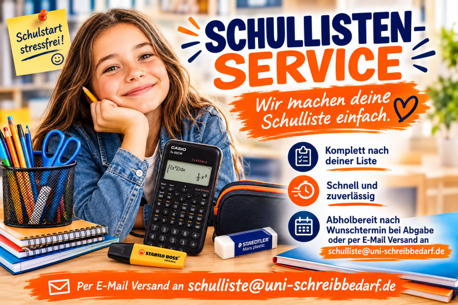 Schullisten-Service München Maxvorstadt - UNI Schreibbedarf