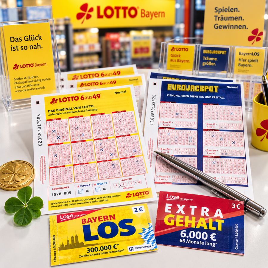 Offizielle Lotto Bayern Annahmestelle Amalienstraße München Maxvorstadt LMU
