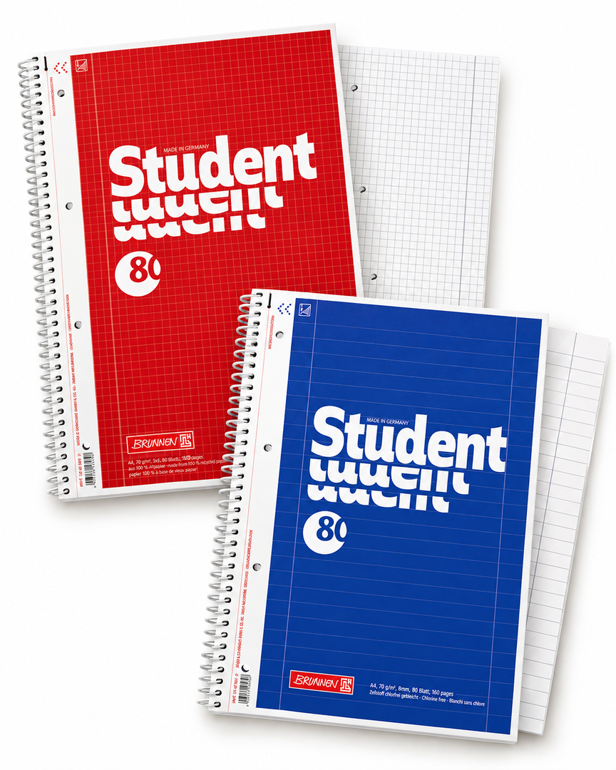 BRUNNEN Student Collegeblock DIN A4
